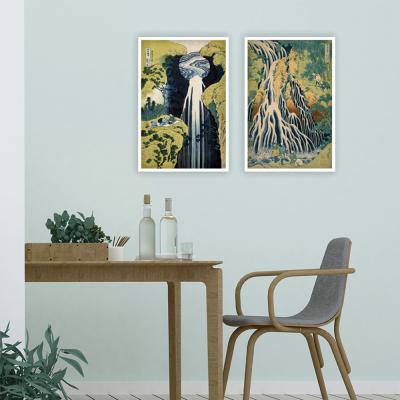 SET DE 2 CUADROS PINTURA JAPONESA